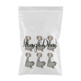 Maxbell 6R Guitar String Tuning Pegs Keys Tuners for Guitar Parts Accessories, 6 Pack - Aladdin Shoppers