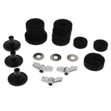 Maxbell 18 Pcs of Set Cymbal Stand Felt Wing Nuts Washers for Percussion Accessory - Aladdin Shoppers