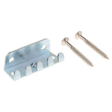 Maxbell 1 Set Metal Electric Guitar Tremolo Bridge Tailpiece with Screws Silver - Aladdin Shoppers