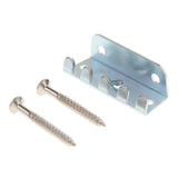 Maxbell 1 Set Metal Electric Guitar Tremolo Bridge Tailpiece with Screws Silver - Aladdin Shoppers
