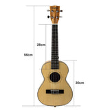 Maxbell 26 Inch Ukulele Acoustic Mini Guitar 4 Strings Uke for Kid Beginner Music Lovers - Aladdin Shoppers