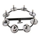 Maxbell 4 Pairs Hi Hat Tambourine Jingle Ring Hand Percussion Instrument - Aladdin Shoppers