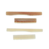 6x2pcs Acoustic Guitar Bridge Saddle Nut Guitar Replacement Parts Light Red