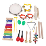 Maxbell 11 Kinds Musical Instruments Set Preschool Learning Educational Toys for Boys&Girls - Aladdin Shoppers