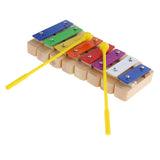 Maxbell Maxbell 1 Set Wooden Kids Toys 8 Notes Xylophone Sound Brick Block with 2Pcs Mallets Sticks