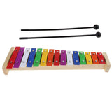 Maxbell Maxbell 1 Set 15 Notes Xylophone with 1Pair Mallets Beaters