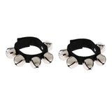 Maxbell Finest 2Pcs Metal Hand/Foot Wrist Shaker 5 Jingle Bells KTV Party Accompaniment - Aladdin Shoppers
