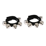 Maxbell Finest 2Pcs Metal Hand/Foot Wrist Shaker 5 Jingle Bells KTV Party Accompaniment - Aladdin Shoppers