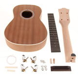Maxbell Sapele Unfinished 23inch Concert Ukulele Kits Hawaii Guitar Barrel Material - Aladdin Shoppers