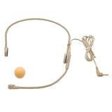 Maxbell Wired 3.5mm Headset Headworn Microphone Condenser Mic For Tour Guide Black - Aladdin Shoppers