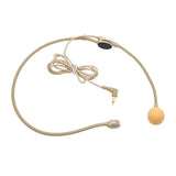 Maxbell Wired 3.5mm Headset Headworn Microphone Condenser Mic For Tour Guide Black - Aladdin Shoppers