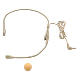 Maxbell Wired 3.5mm Headset Headworn Microphone Condenser Mic For Tour Guide Black - Aladdin Shoppers