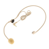 Maxbell Wired 3.5mm Headset Headworn Microphone Condenser Mic For Tour Guide Skin - Aladdin Shoppers