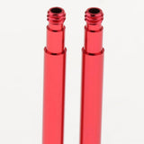 Maxbell Maxbell 1 Pair Alloy Road Bicycle Tyre Inner Tube Presta Valve Extender Red 80mm