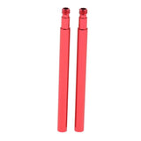 Maxbell Maxbell 1 Pair Alloy Road Bicycle Tyre Inner Tube Presta Valve Extender Red 80mm