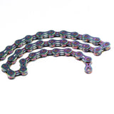 Maxbell Maxbell Metal Mountain Road Bike MTB Bicycle Chain 1/2" x 11/128" 116 Links 10 Speed