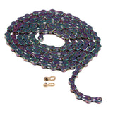 Maxbell Maxbell Metal Mountain Road Bike MTB Bicycle Chain 1/2" x 11/128" 116 Links 10 Speed