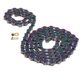 Maxbell Maxbell Metal Mountain Road Bike MTB Bicycle Chain 1/2" x 11/128" 116 Links 10 Speed