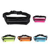Maxbell Maxbell Waterproof Running Jogging Belt Bum Waist Pouch Fanny Pack Hot Pink
