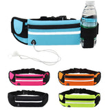 Maxbell Maxbell Waterproof Running Jogging Belt Bum Waist Pouch Fanny Pack Hot Pink