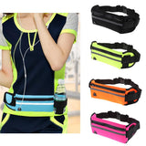 Maxbell Maxbell Waterproof Running Jogging Belt Bum Waist Pouch Fanny Pack Hot Pink