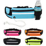 Maxbell Maxbell Waterproof Running Jogging Belt Bum Waist Pouch Fanny Pack Hot Pink