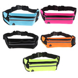 Maxbell Maxbell Waterproof Running Jogging Belt Bum Waist Pouch Fanny Pack Hot Pink