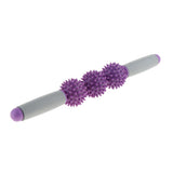 Maxbell Maxbell Spiky Ball Trigger Point Muscle Stick Roller Massage Wand Rolling Purple