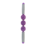 Maxbell Maxbell Spiky Ball Trigger Point Muscle Stick Roller Massage Wand Rolling Purple