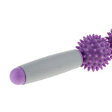 Maxbell Maxbell Spiky Ball Trigger Point Muscle Stick Roller Massage Wand Rolling Purple
