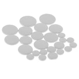 5x1 Set Bassoon Leather Pads Soundhole Mats