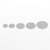 5x1 Set Bassoon Leather Pads Soundhole Mats