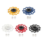 Maxbell Maxbell 11T MTB Road Bike Jockey Wheel Pulley Ceramic Bearing Rear Derailleur Gold