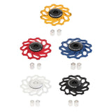 Maxbell Maxbell 11T MTB Road Bike Jockey Wheel Pulley Ceramic Bearing Rear Derailleur Gold