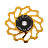 Maxbell Maxbell 11T MTB Road Bike Jockey Wheel Pulley Ceramic Bearing Rear Derailleur Gold