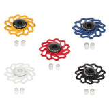 Maxbell Maxbell 11T MTB Road Bike Jockey Wheel Pulley Ceramic Bearing Rear Derailleur Gold