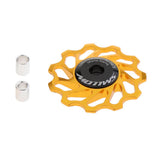 Maxbell Maxbell 11T MTB Road Bike Jockey Wheel Pulley Ceramic Bearing Rear Derailleur Gold