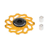 Maxbell Maxbell 11T MTB Road Bike Jockey Wheel Pulley Ceramic Bearing Rear Derailleur Gold