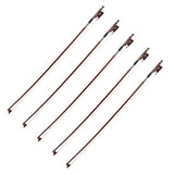 5 Pieces 1/8 Violin Bow String Instrument Accessory