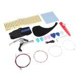 Maxbell Guitar Accessory with Pickguard Bag Strap Tuner Capo Picks Wrench Finger Cover - Aladdin Shoppers