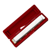 Harmonica 24 Holes Key of C with Case for Professional Player Beginner Students Gift for Music Fan - Aladdin Shoppers