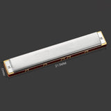 Harmonica 24 Holes Key of C with Case for Professional Player Beginner Students Gift for Music Fan - Aladdin Shoppers