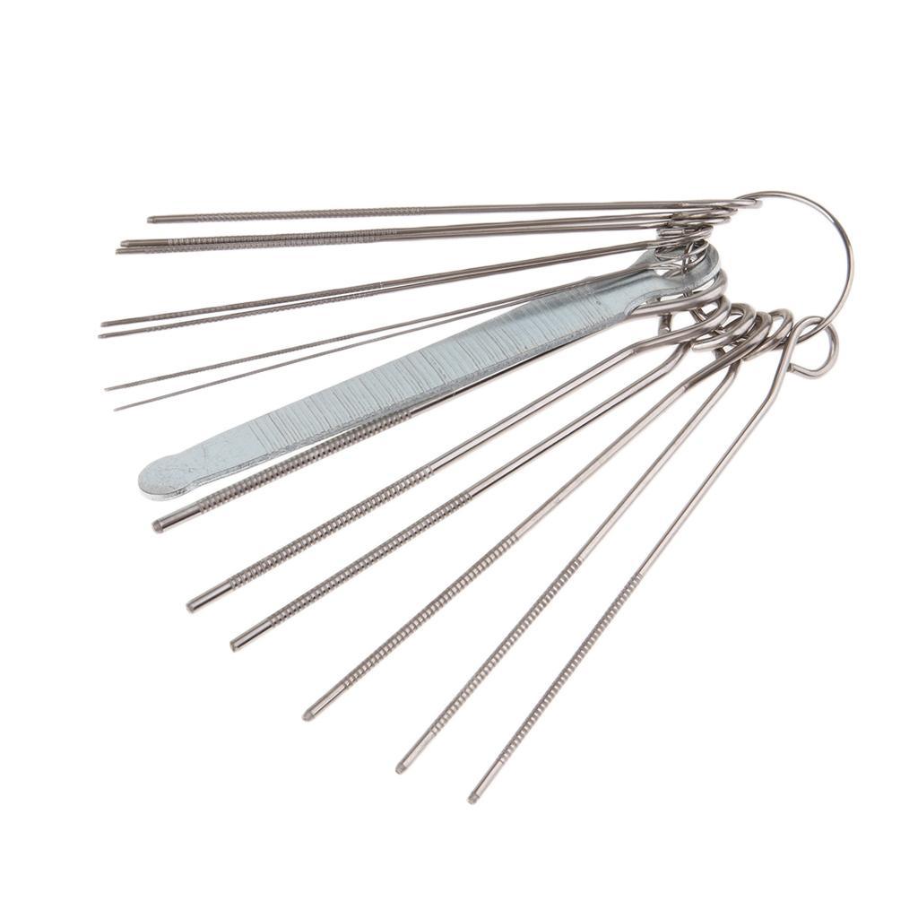 Maxbell Maxbell Guitar Bridge Pin Hole Tool 13 In Bulk Luthier Tool Saw Rods Filing Set Luthier