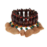 Maxbell African Tribal Style Nuts Handbell Wonderful for Drum Percussion Play - Aladdin Shoppers