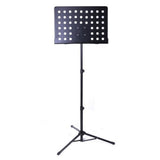 Maxbell Music Stand with Heavy Duty Black Metal Folding Design Perfect for Instrumental Performance - Aladdin Shoppers