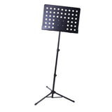 Maxbell Music Stand with Heavy Duty Black Metal Folding Design Perfect for Instrumental Performance - Aladdin Shoppers
