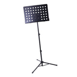 Maxbell Music Stand with Heavy Duty Black Metal Folding Design Perfect for Instrumental Performance - Aladdin Shoppers