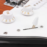 Maxbell Wooden Musical Instrument Electric Guitar with Accessory Kit - Aladdin Shoppers