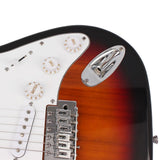 Maxbell Wooden Musical Instrument Electric Guitar with Accessory Kit - Aladdin Shoppers