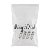 Maxbell 4Pcs Brass Electric Guitar Bridge Saddle with Mounting Screw Wrench - Aladdin Shoppers